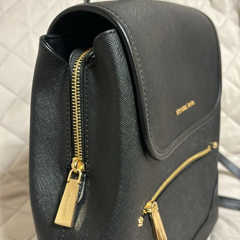 MICHAEL Michael Kors Black Backpack - Picture 5 of 14